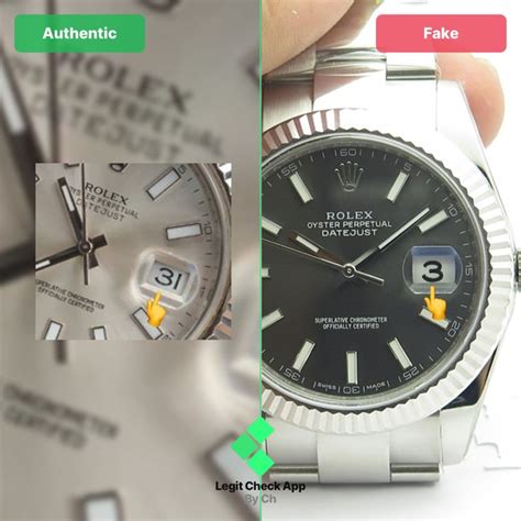 is my rolex datejust real.